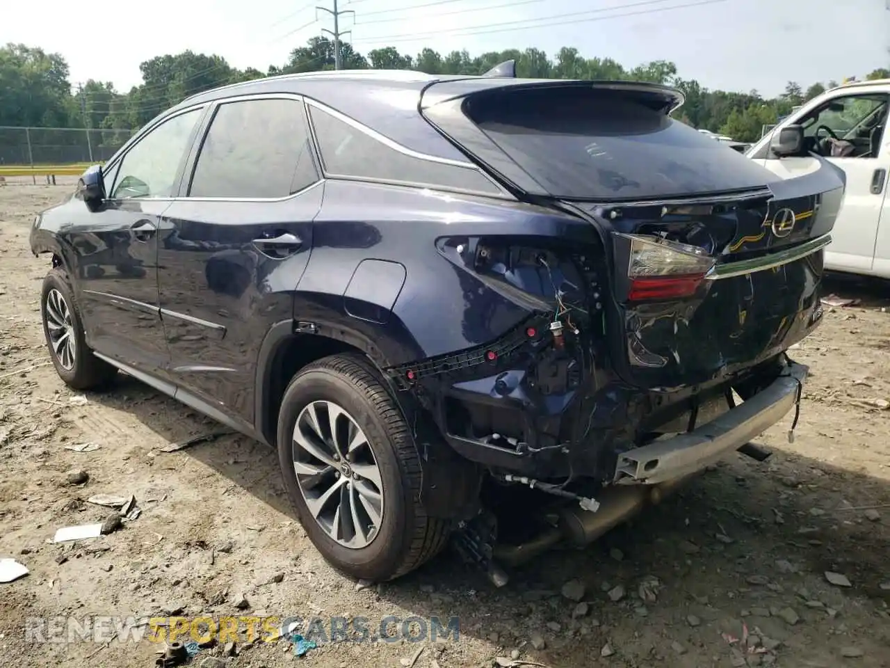 3 Photograph of a damaged car 2T2HZMDA5NC319843 LEXUS RX350 2022