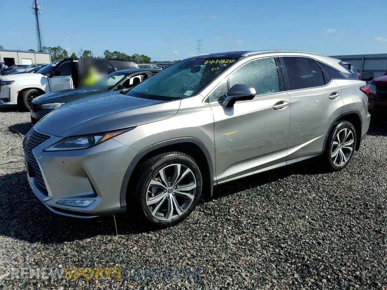 1 Photograph of a damaged car 2T2HZMDA5NC324914 LEXUS RX350 2022