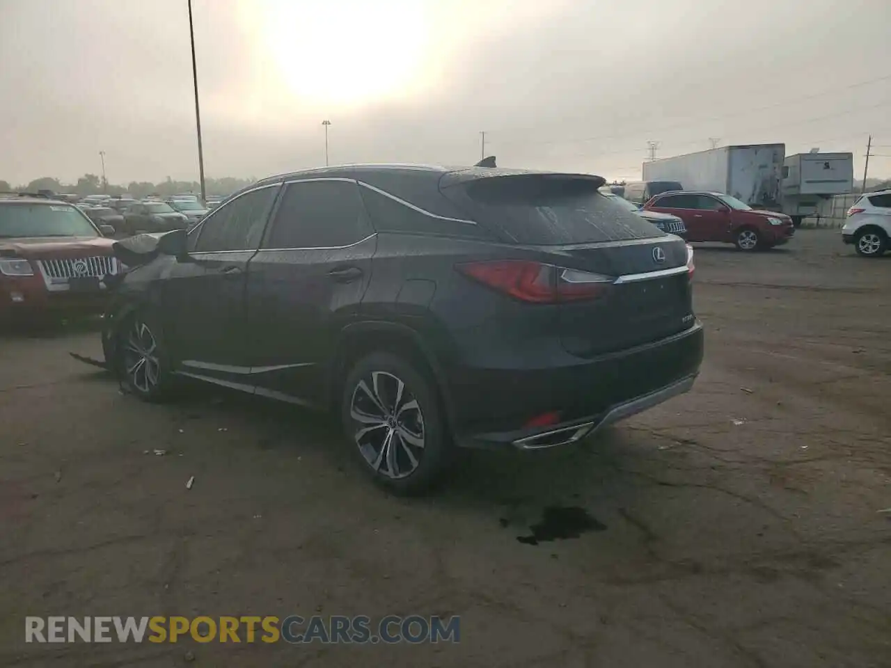 2 Photograph of a damaged car 2T2HZMDA5NC346105 LEXUS RX350 2022
