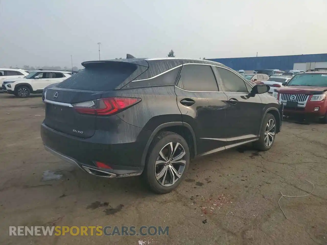 3 Photograph of a damaged car 2T2HZMDA5NC346105 LEXUS RX350 2022
