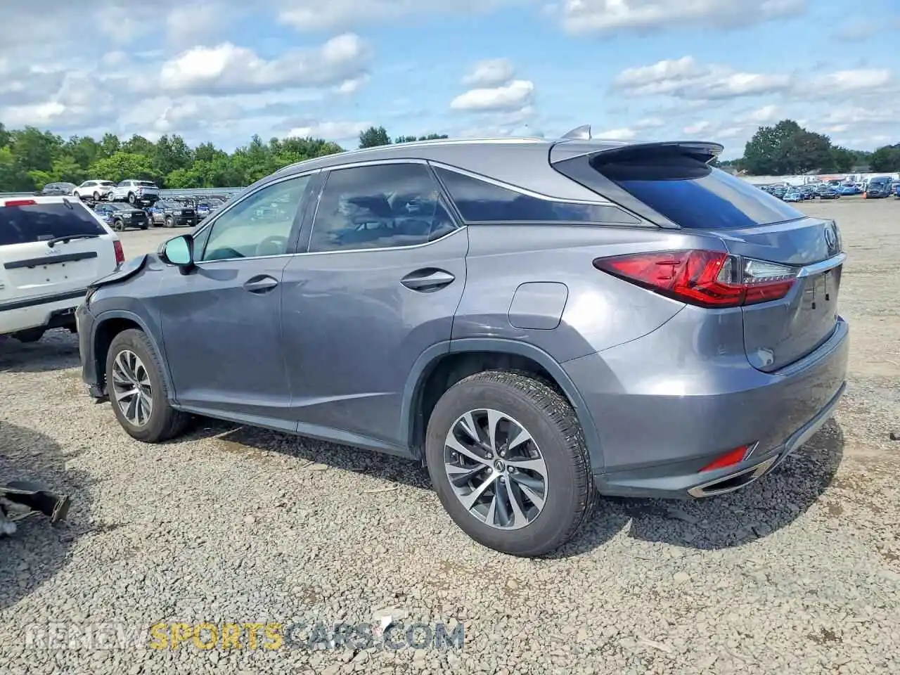 2 Photograph of a damaged car 2T2HZMDA5NC352373 LEXUS RX350 2022