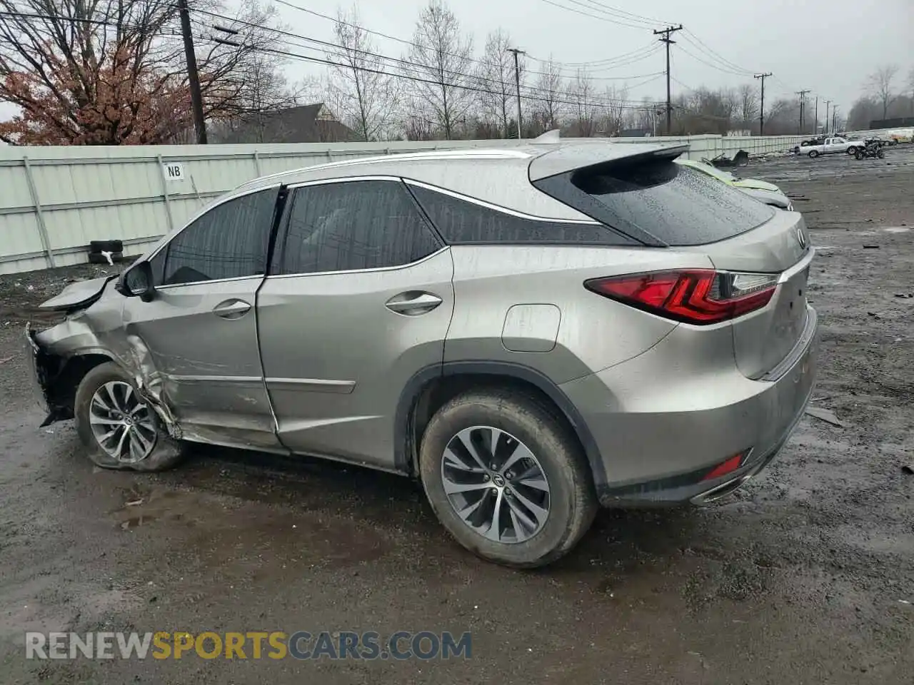 2 Photograph of a damaged car 2T2HZMDA6NC341012 LEXUS RX350 2022