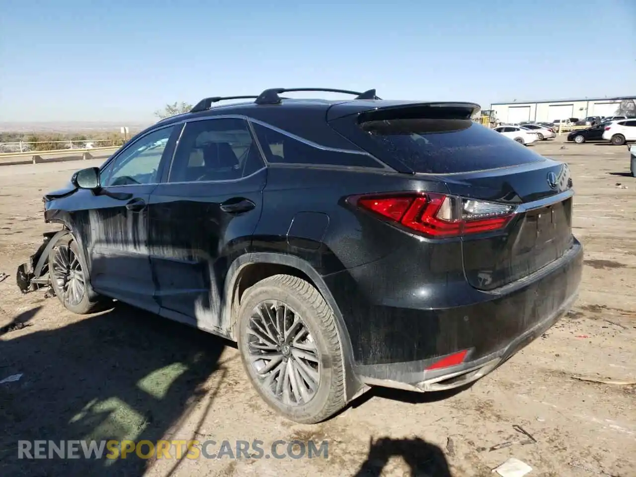 2 Photograph of a damaged car 2T2HZMDA7NC313221 LEXUS RX350 2022