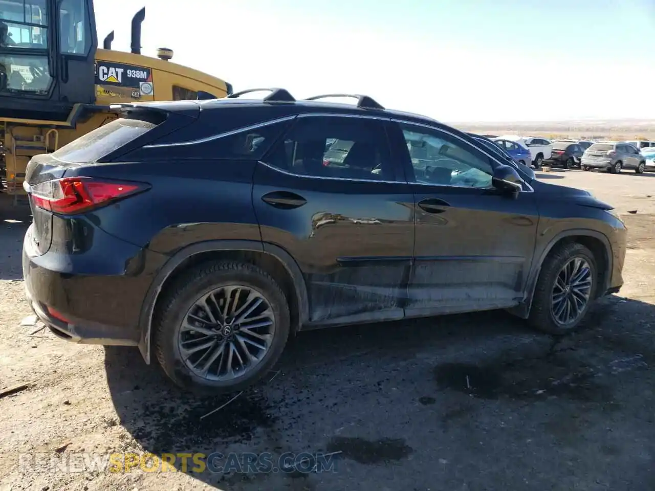 3 Photograph of a damaged car 2T2HZMDA7NC313221 LEXUS RX350 2022