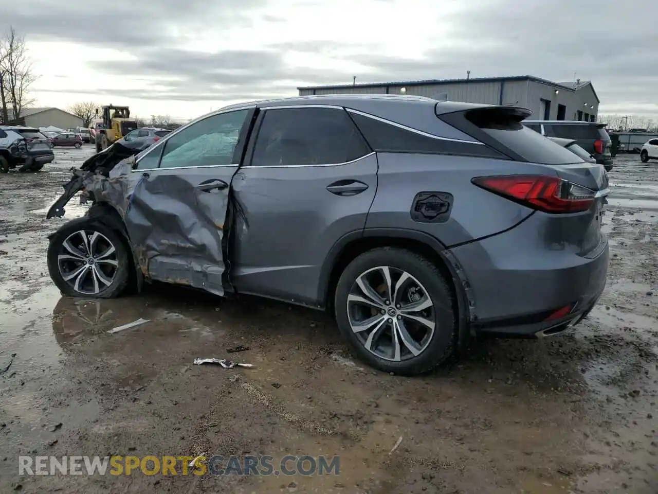 2 Photograph of a damaged car 2T2HZMDA7NC348972 LEXUS RX350 2022