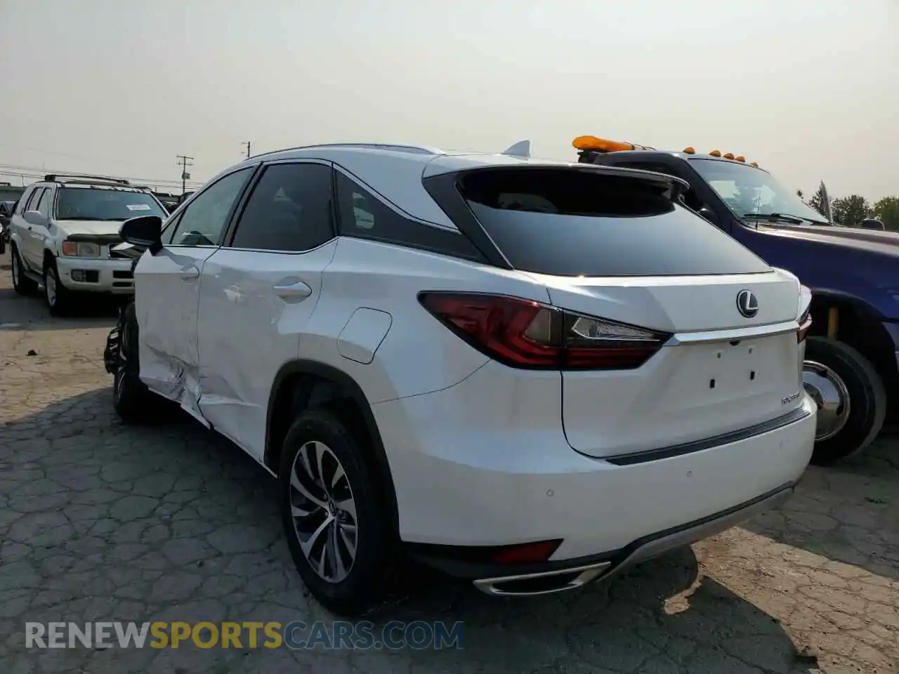 3 Photograph of a damaged car 2T2HZMDA7NC351807 LEXUS RX350 2022
