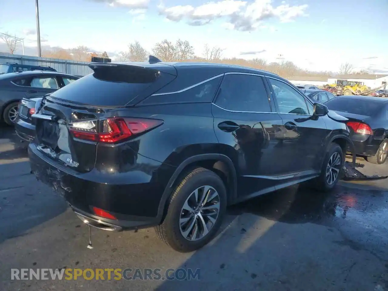 3 Photograph of a damaged car 2T2HZMDA8NC328794 LEXUS RX350 2022