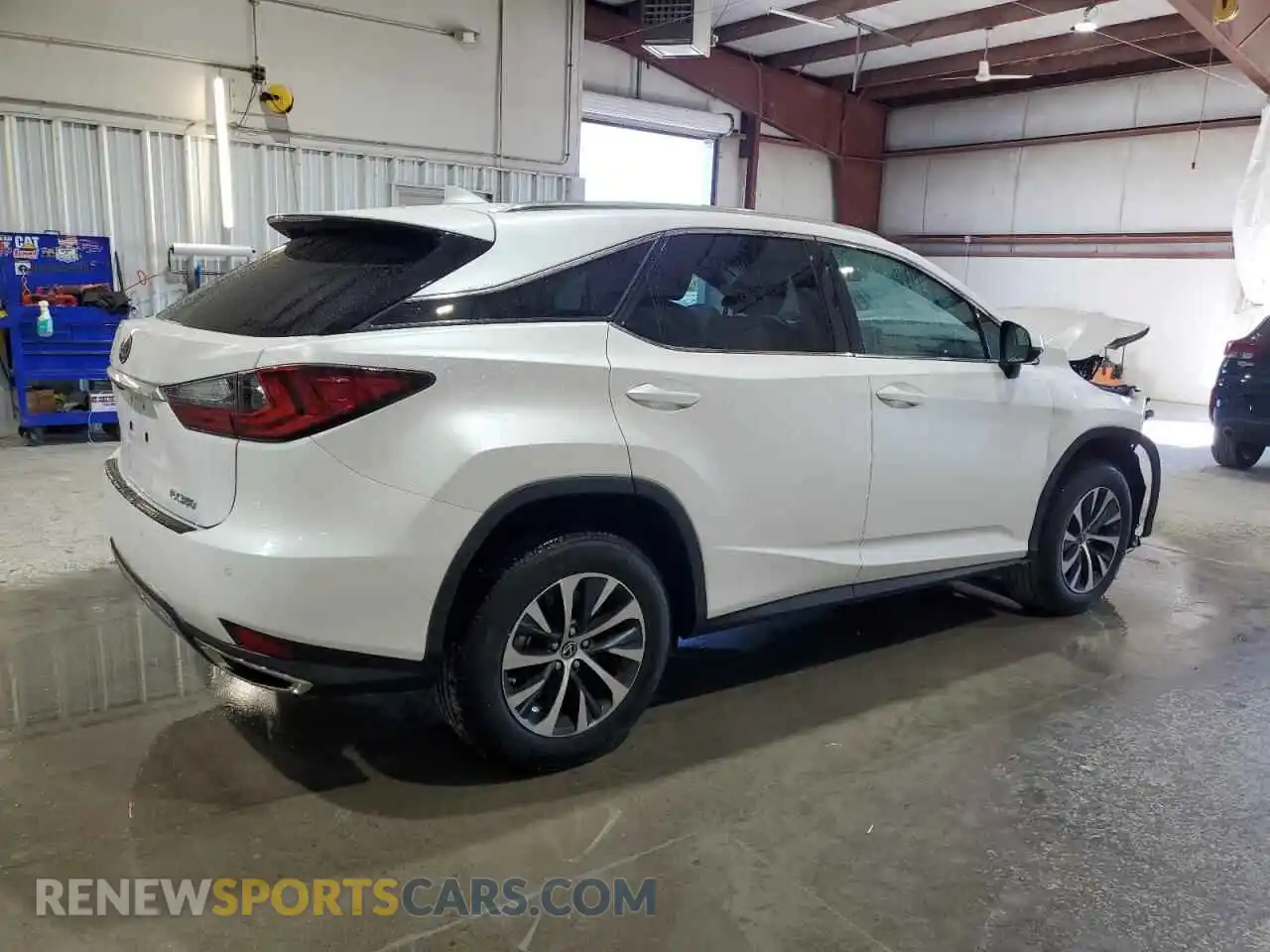 3 Photograph of a damaged car 2T2HZMDA8NC348091 LEXUS RX350 2022