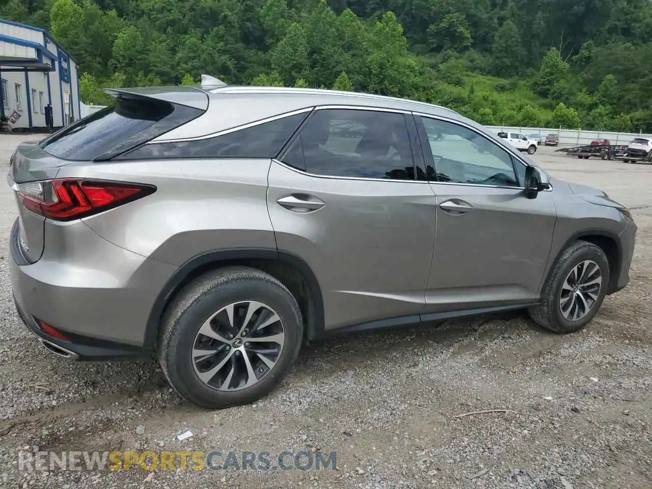 3 Photograph of a damaged car 2T2HZMDA8NC351458 LEXUS RX350 2022