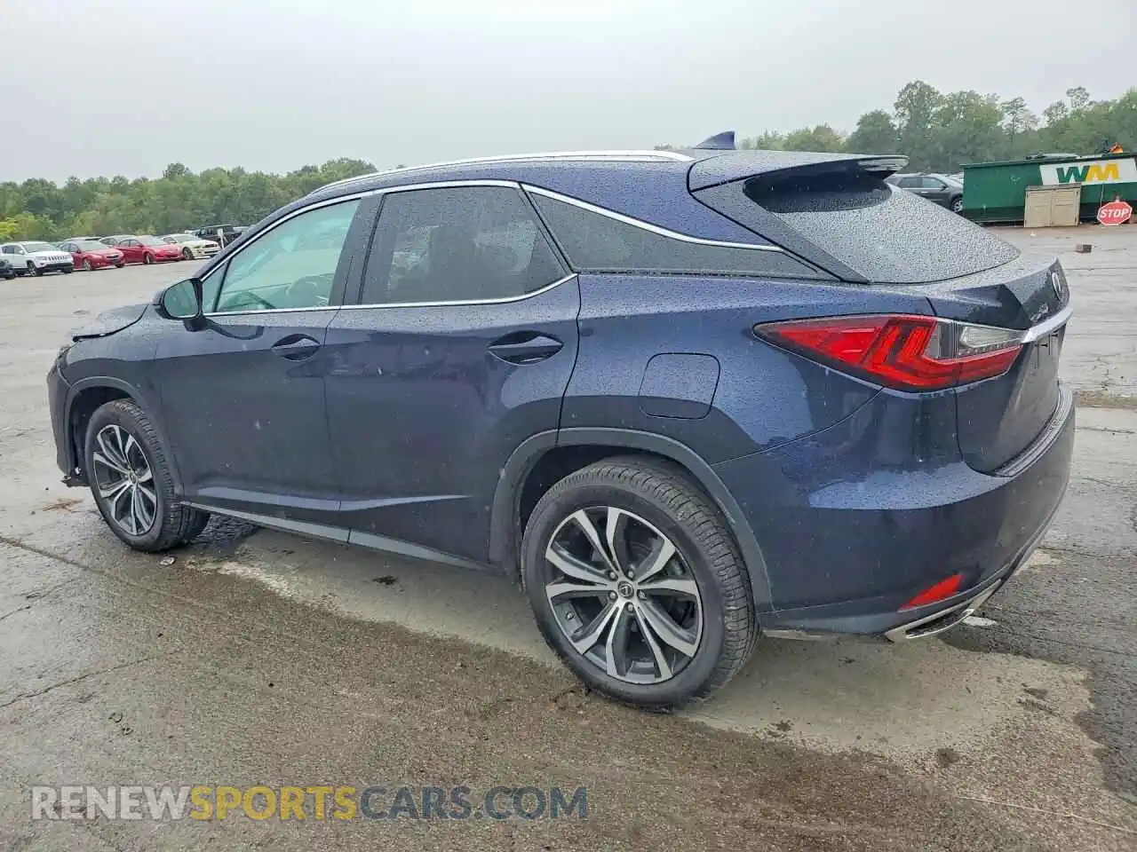 2 Фотография поврежденного автомобиля 2T2HZMDA9NC309963 LEXUS RX350 2022
