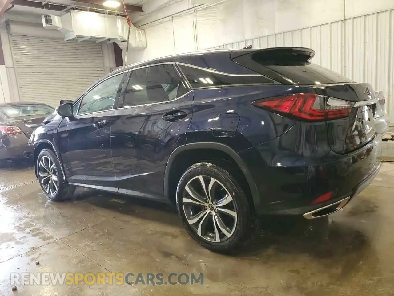 2 Photograph of a damaged car 2T2HZMDA9NC315858 LEXUS RX350 2022