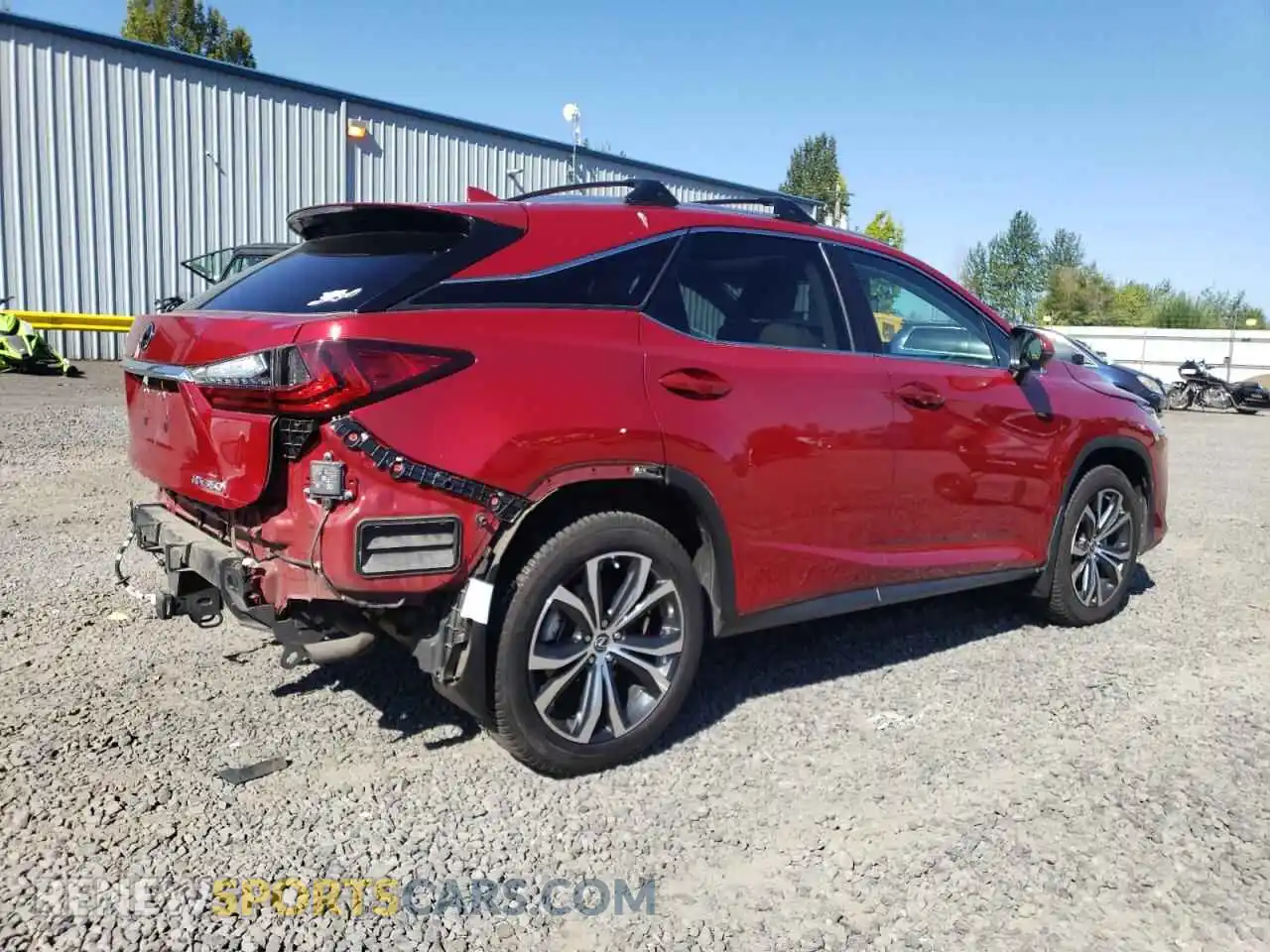 3 Photograph of a damaged car 2T2HZMDA9NC349976 LEXUS RX350 2022