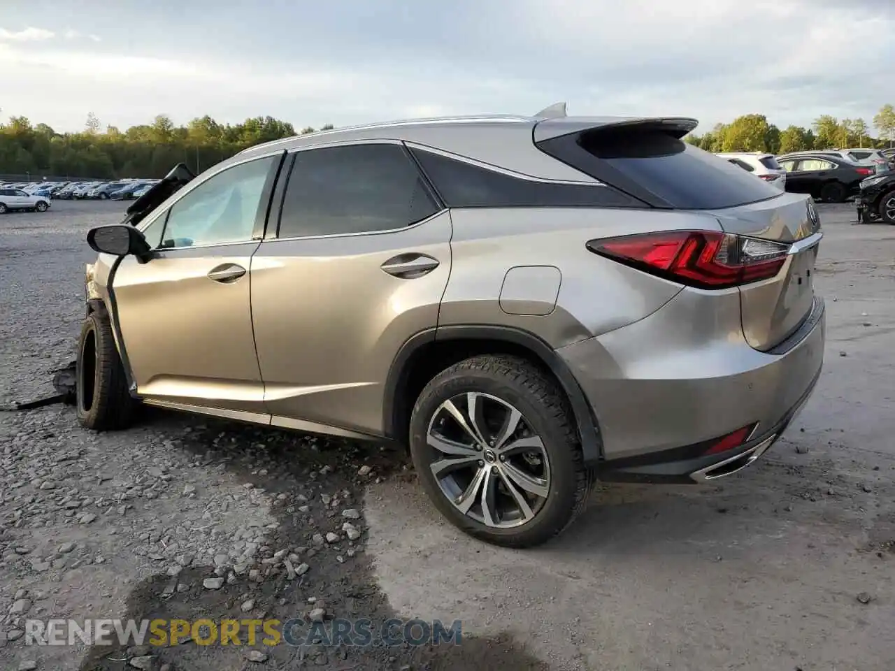 2 Photograph of a damaged car 2T2HZMDAXNC353504 LEXUS RX350 2022