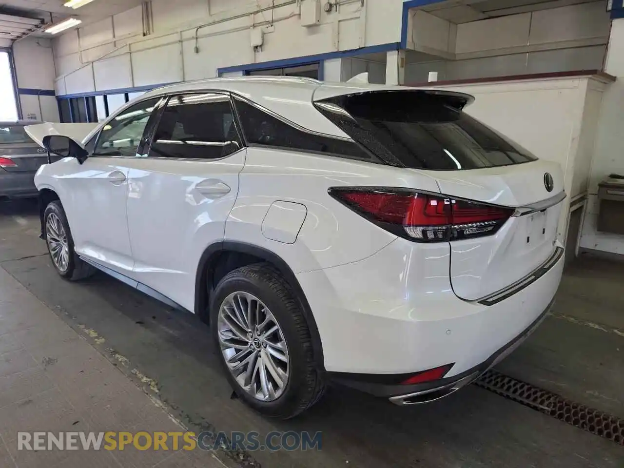 2 Photograph of a damaged car 2T2JZMDA2NC340411 LEXUS RX350 2022