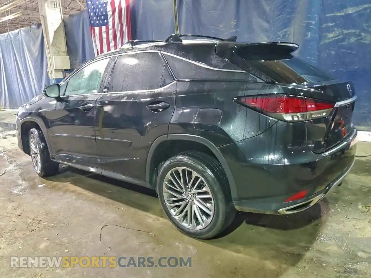 2 Photograph of a damaged car 2T2JZMDA2NC358391 LEXUS RX350 2022