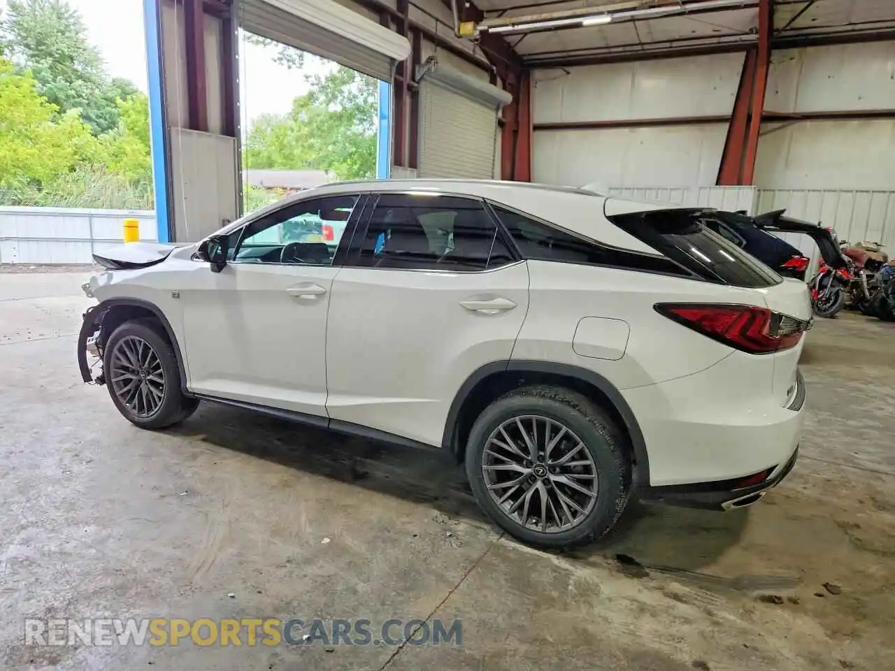 2 Photograph of a damaged car 2T2SZMDA1NC339240 LEXUS RX350 2022