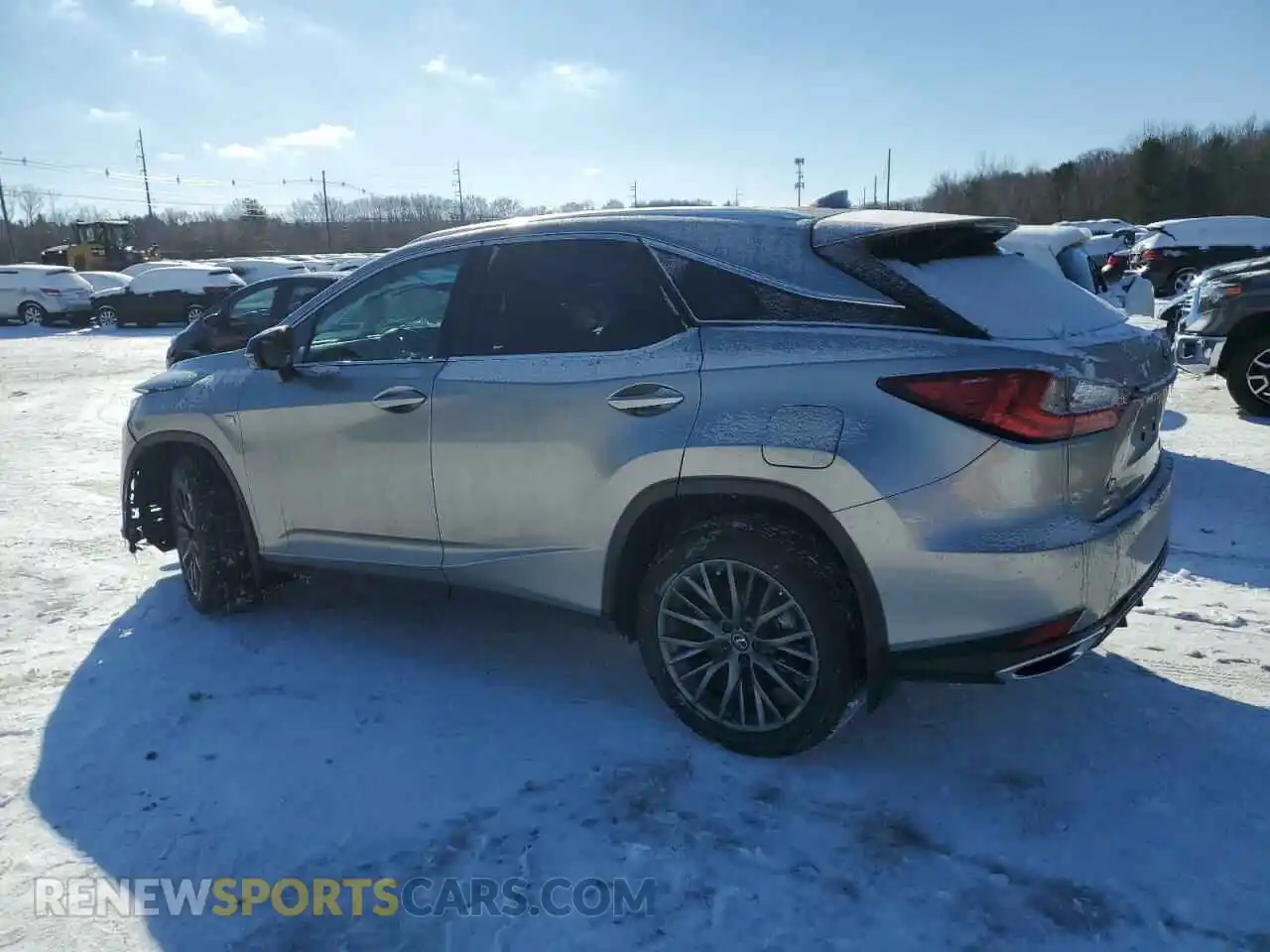 2 Photograph of a damaged car 2T2SZMDA1NC355373 LEXUS RX350 2022