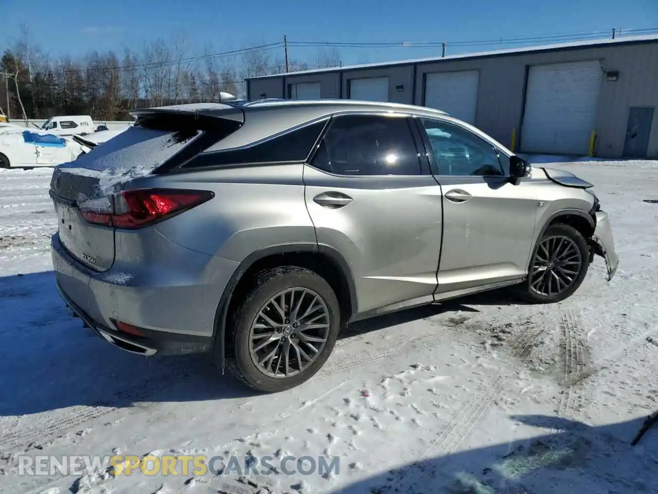 3 Photograph of a damaged car 2T2SZMDA1NC355373 LEXUS RX350 2022