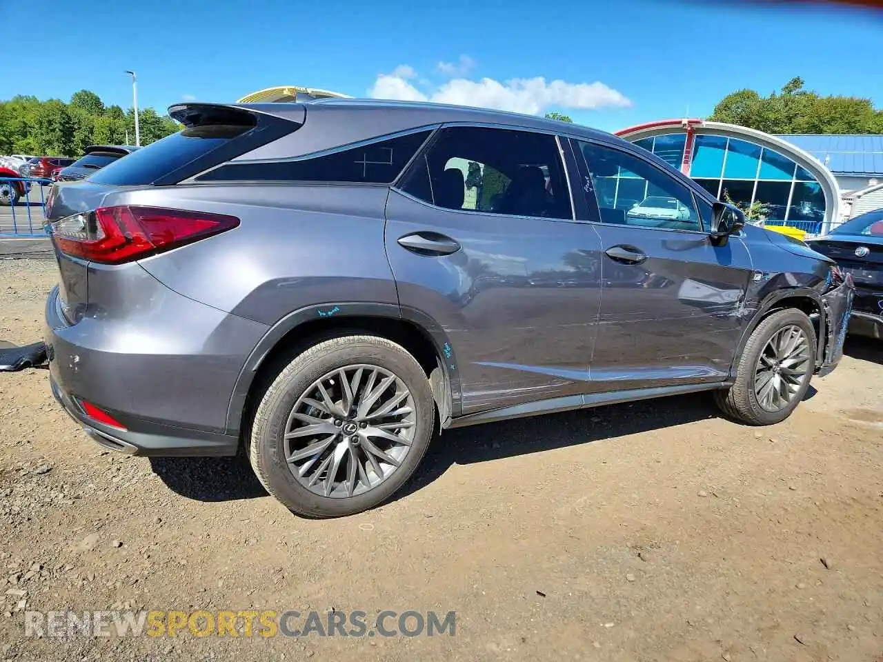 3 Photograph of a damaged car 2T2SZMDA3NC359960 LEXUS RX350 2022