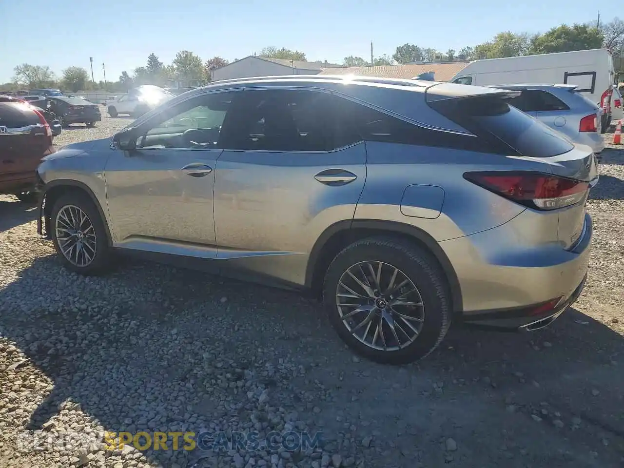 2 Фотография поврежденного автомобиля 2T2YZMDA0NC340129 LEXUS RX350 2022