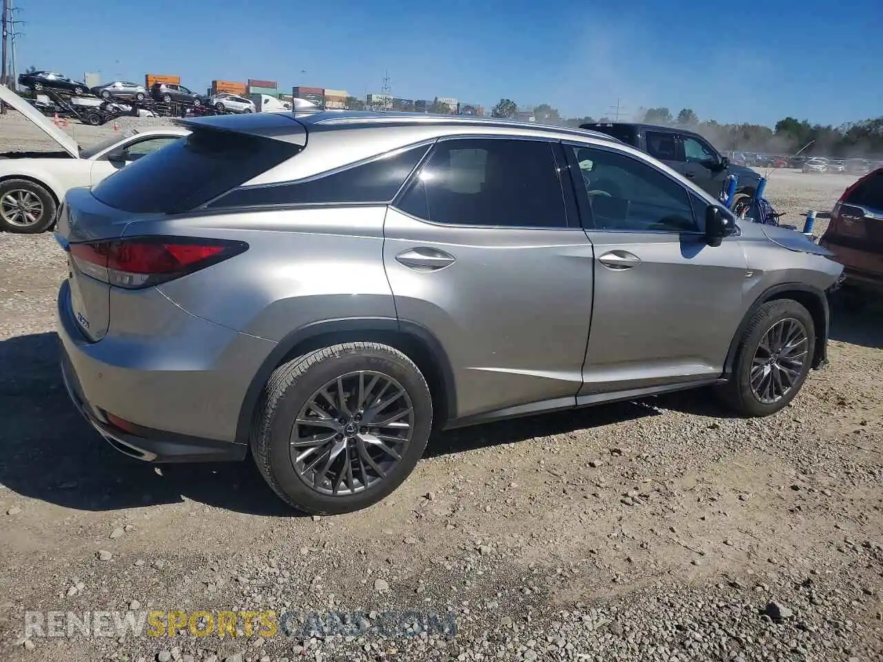 3 Фотография поврежденного автомобиля 2T2YZMDA0NC340129 LEXUS RX350 2022