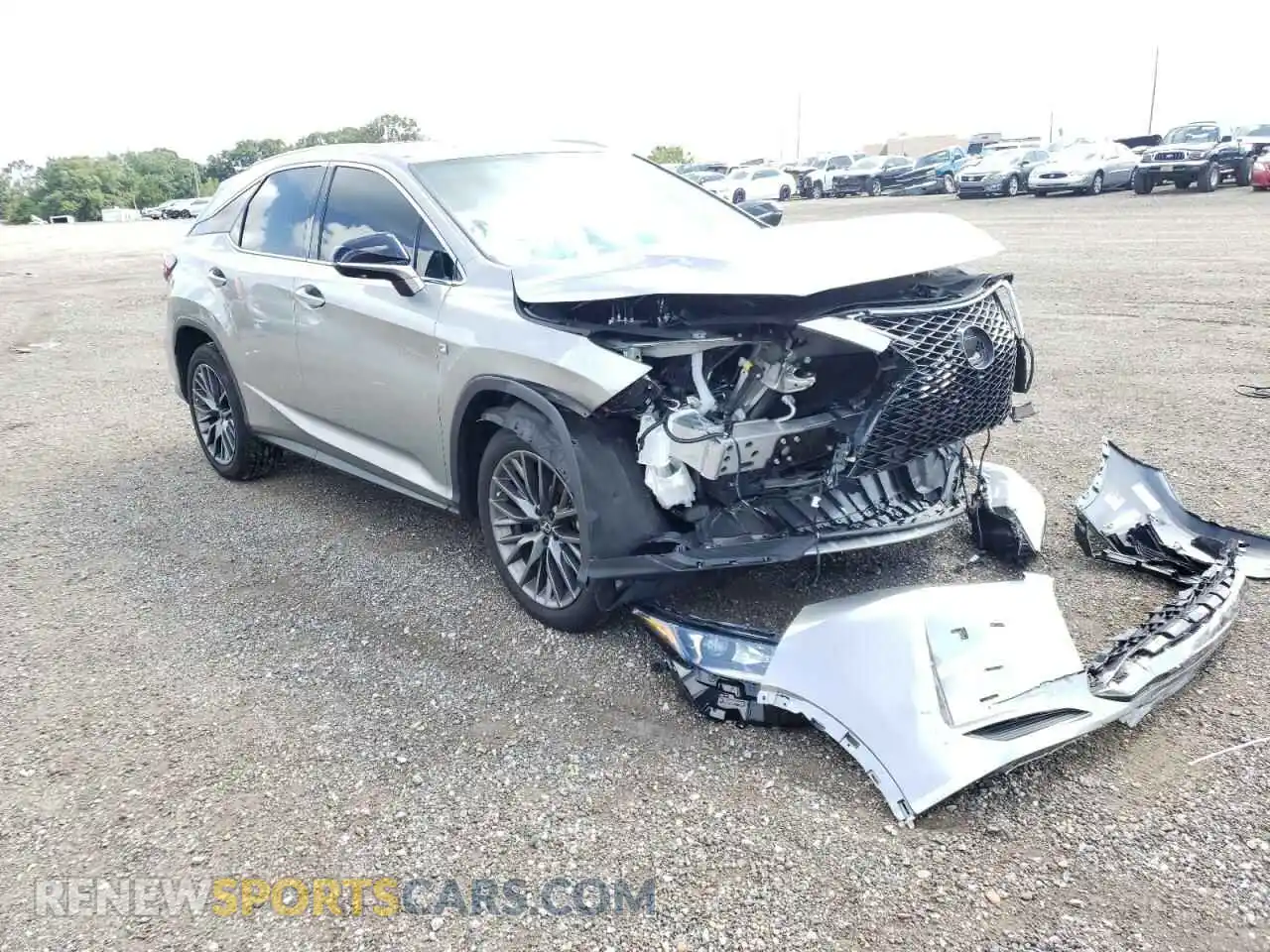 1 Photograph of a damaged car 2T2YZMDA7NC314532 LEXUS RX350 2022