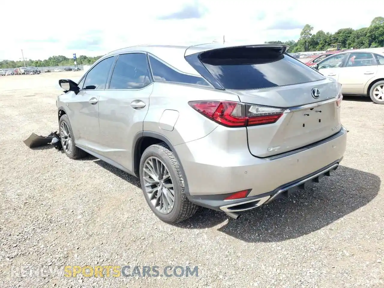 3 Photograph of a damaged car 2T2YZMDA7NC314532 LEXUS RX350 2022