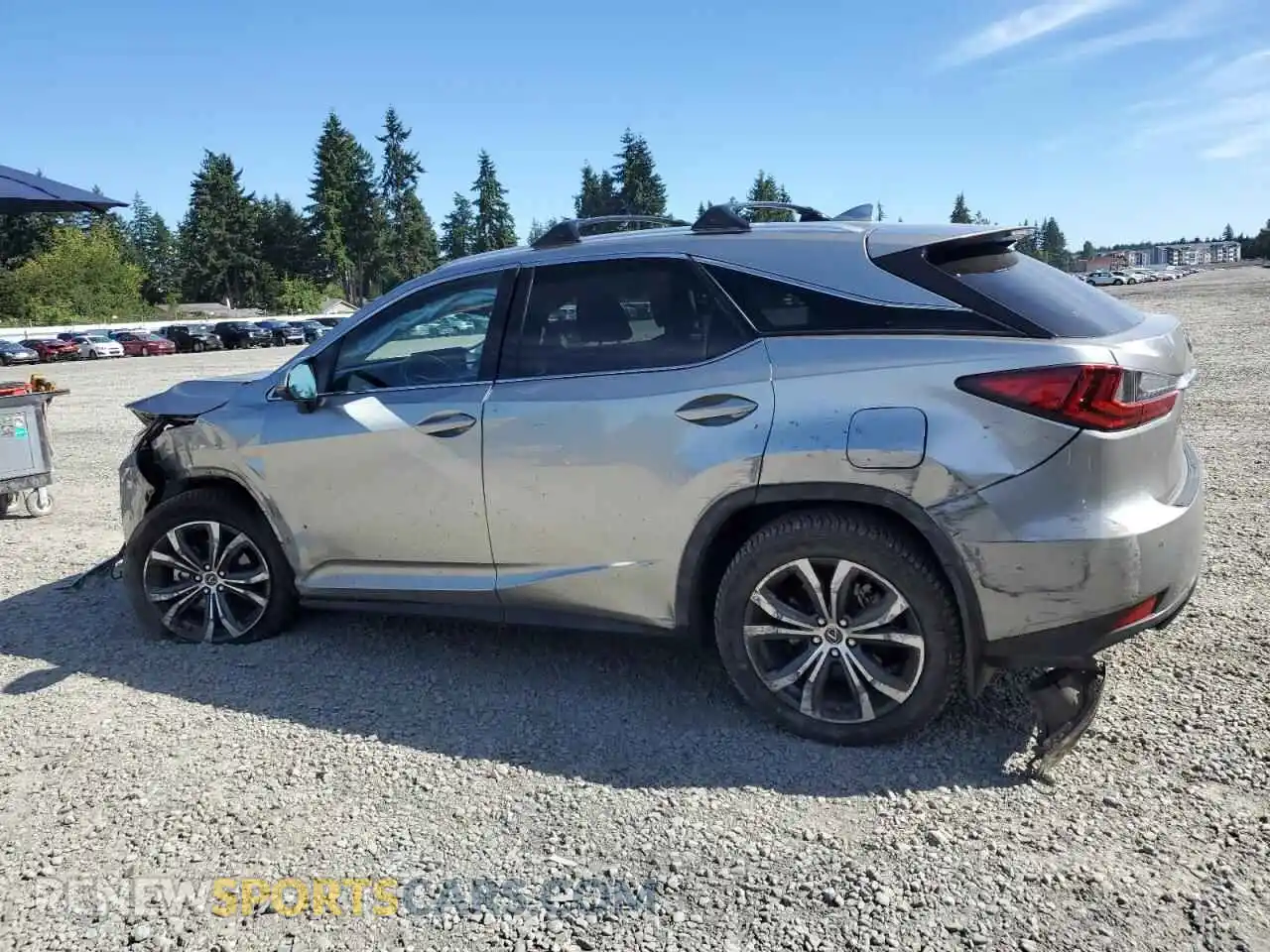 2 Photograph of a damaged car JTJHZMDA6N2058495 LEXUS RX350 2022