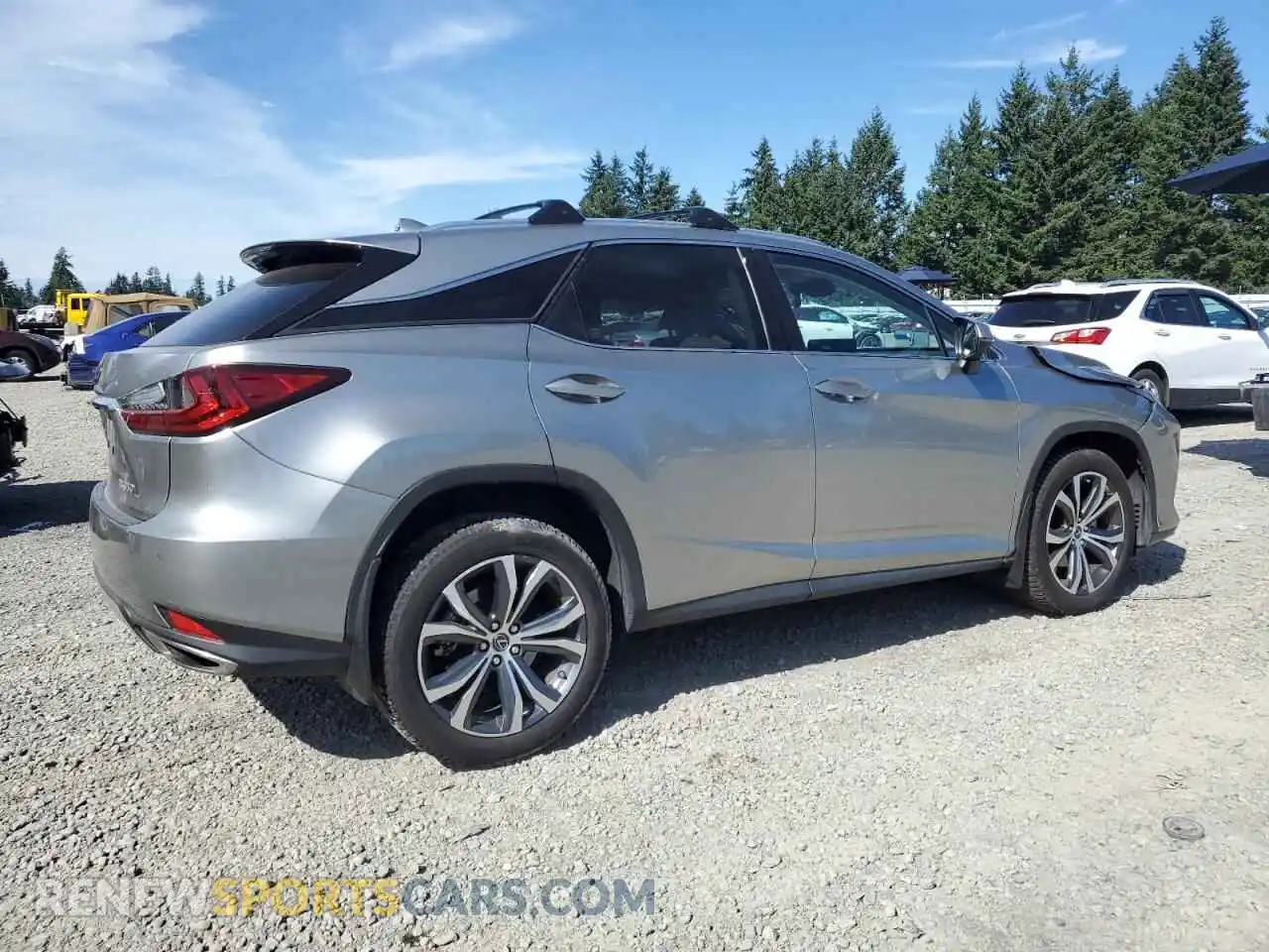 3 Photograph of a damaged car JTJHZMDA6N2058495 LEXUS RX350 2022