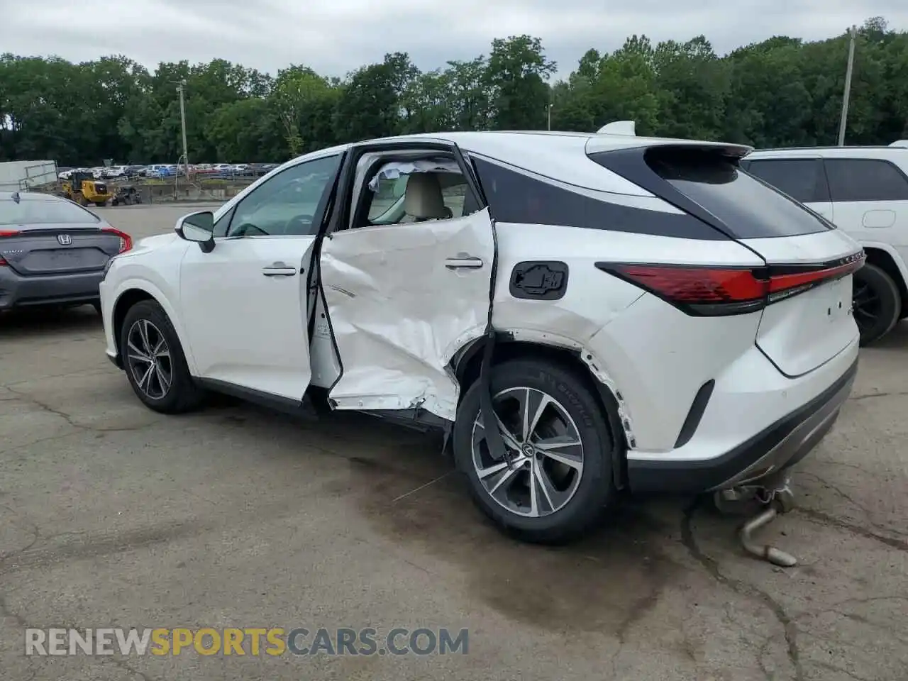 2 Photograph of a damaged car 2T2BAMBA0PC009859 LEXUS RX350 2023