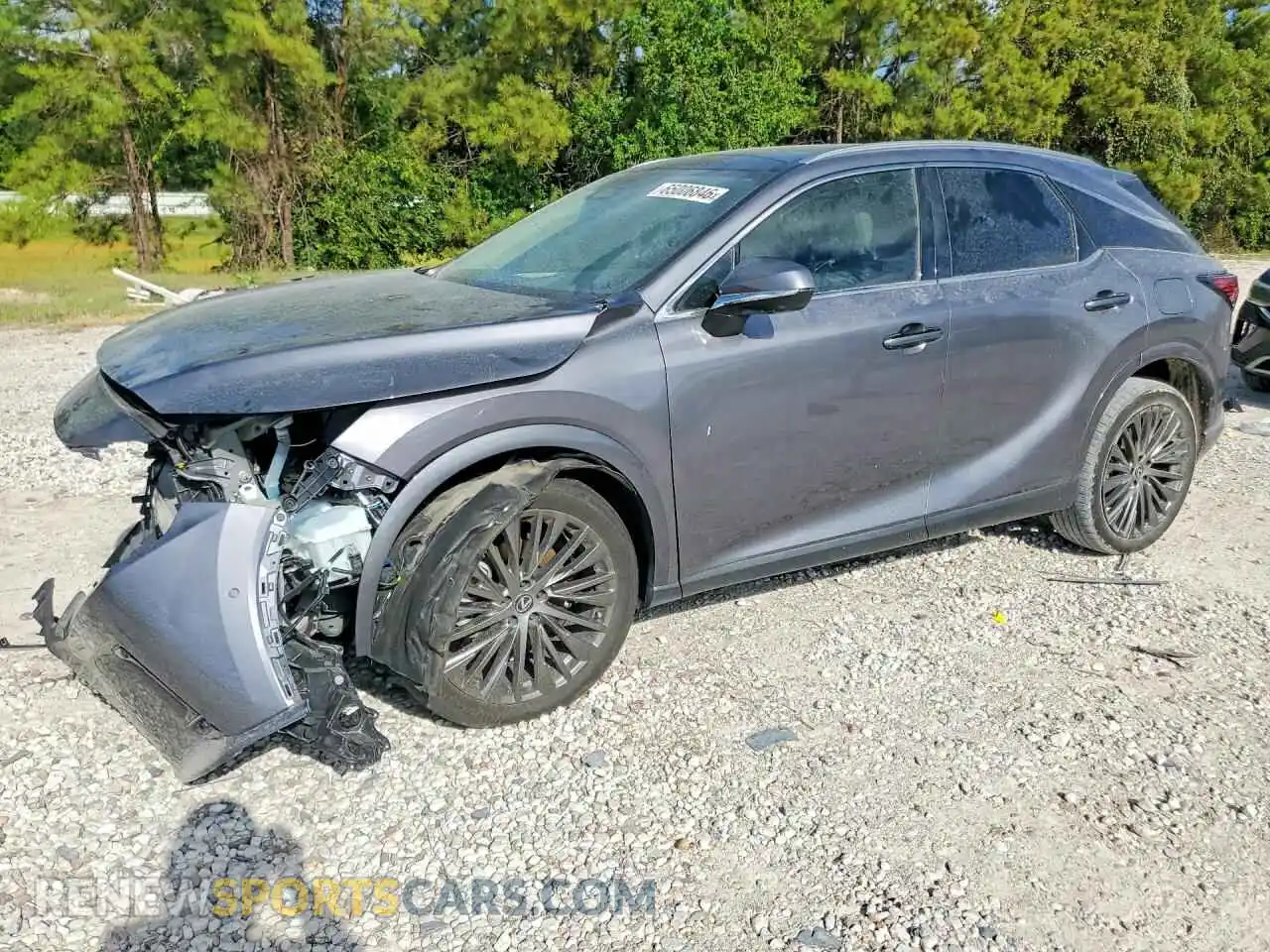1 Photograph of a damaged car 2T2BAMBA0PC019789 LEXUS RX350 2023