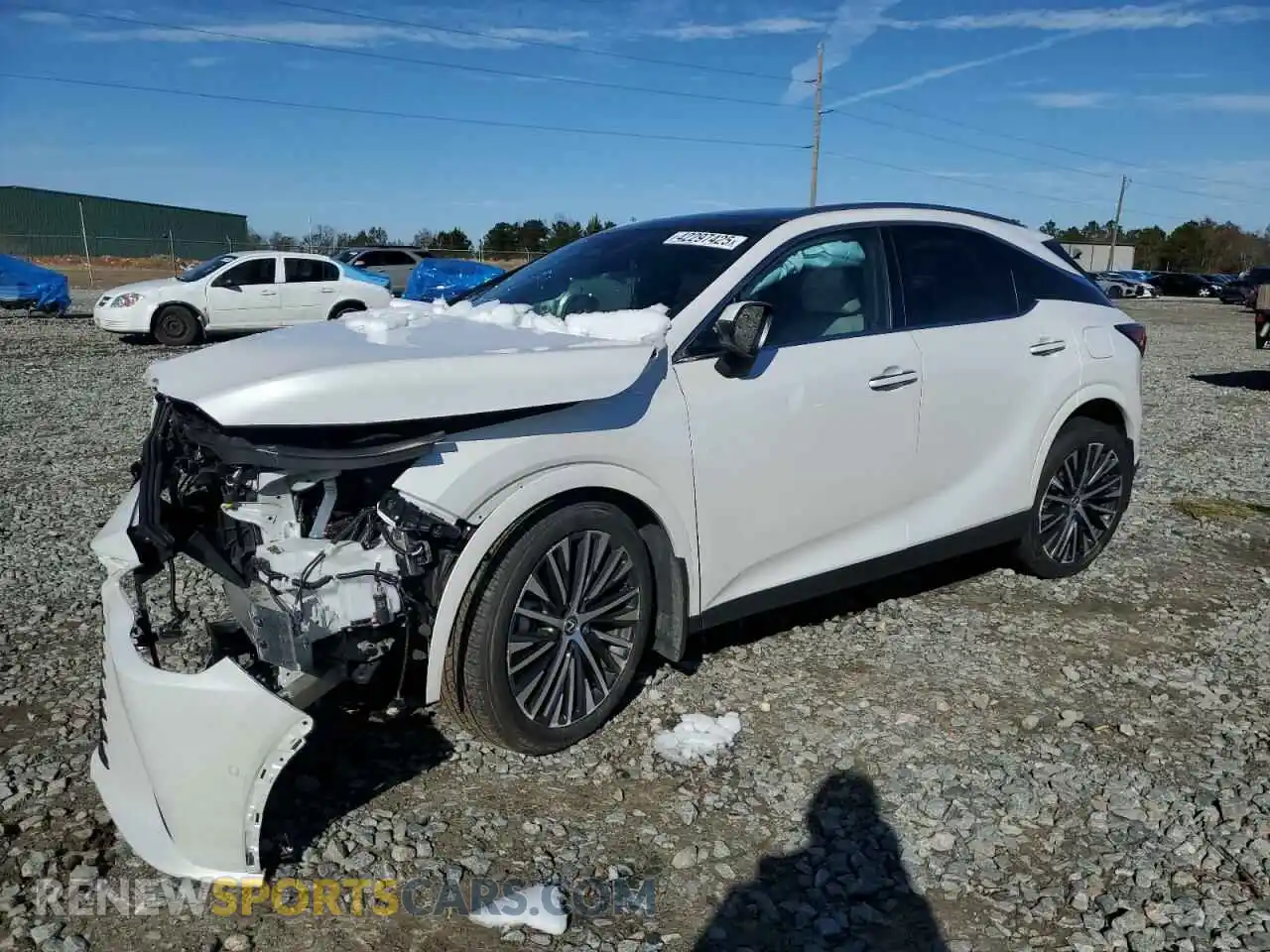 1 Photograph of a damaged car 2T2BAMBA1PC013211 LEXUS RX350 2023