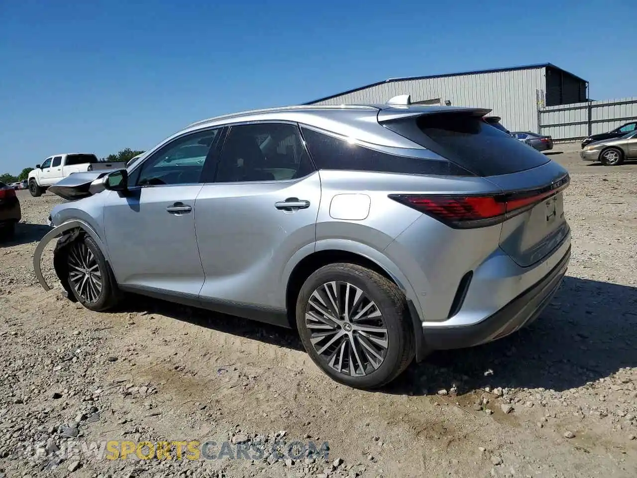2 Photograph of a damaged car 2T2BAMBA1PC016027 LEXUS RX350 2023