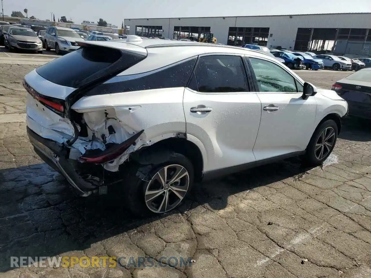 3 Photograph of a damaged car 2T2BAMBA1PC016786 LEXUS RX350 2023