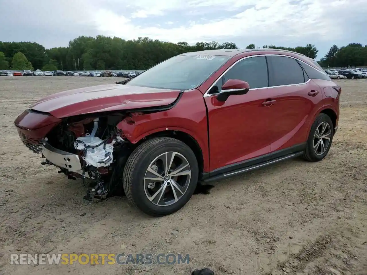 1 Photograph of a damaged car 2T2BAMBA1PC018649 LEXUS RX350 2023