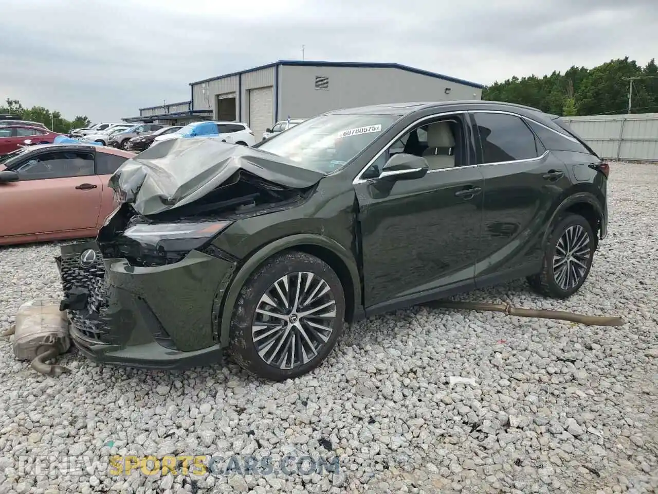 1 Photograph of a damaged car 2T2BAMBA3PC001500 LEXUS RX350 2023