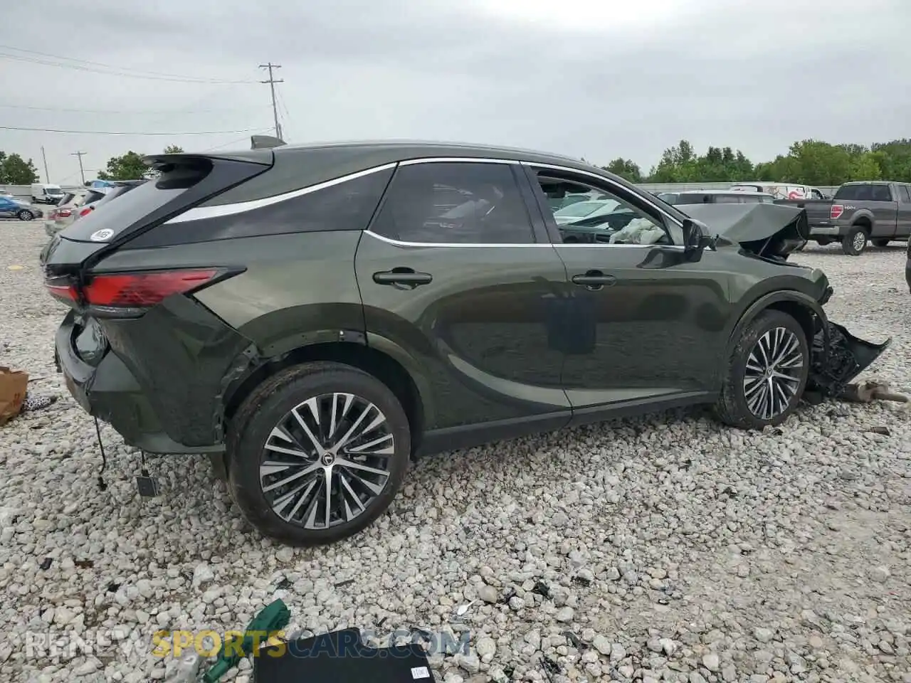 3 Photograph of a damaged car 2T2BAMBA3PC001500 LEXUS RX350 2023