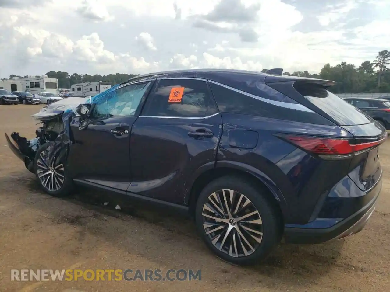 2 Photograph of a damaged car 2T2BAMBA3PC016322 LEXUS RX350 2023
