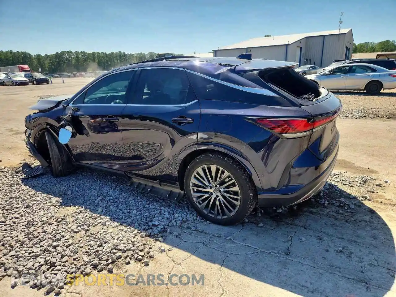 2 Фотография поврежденного автомобиля 2T2BAMBA5PC014720 LEXUS RX350 2023