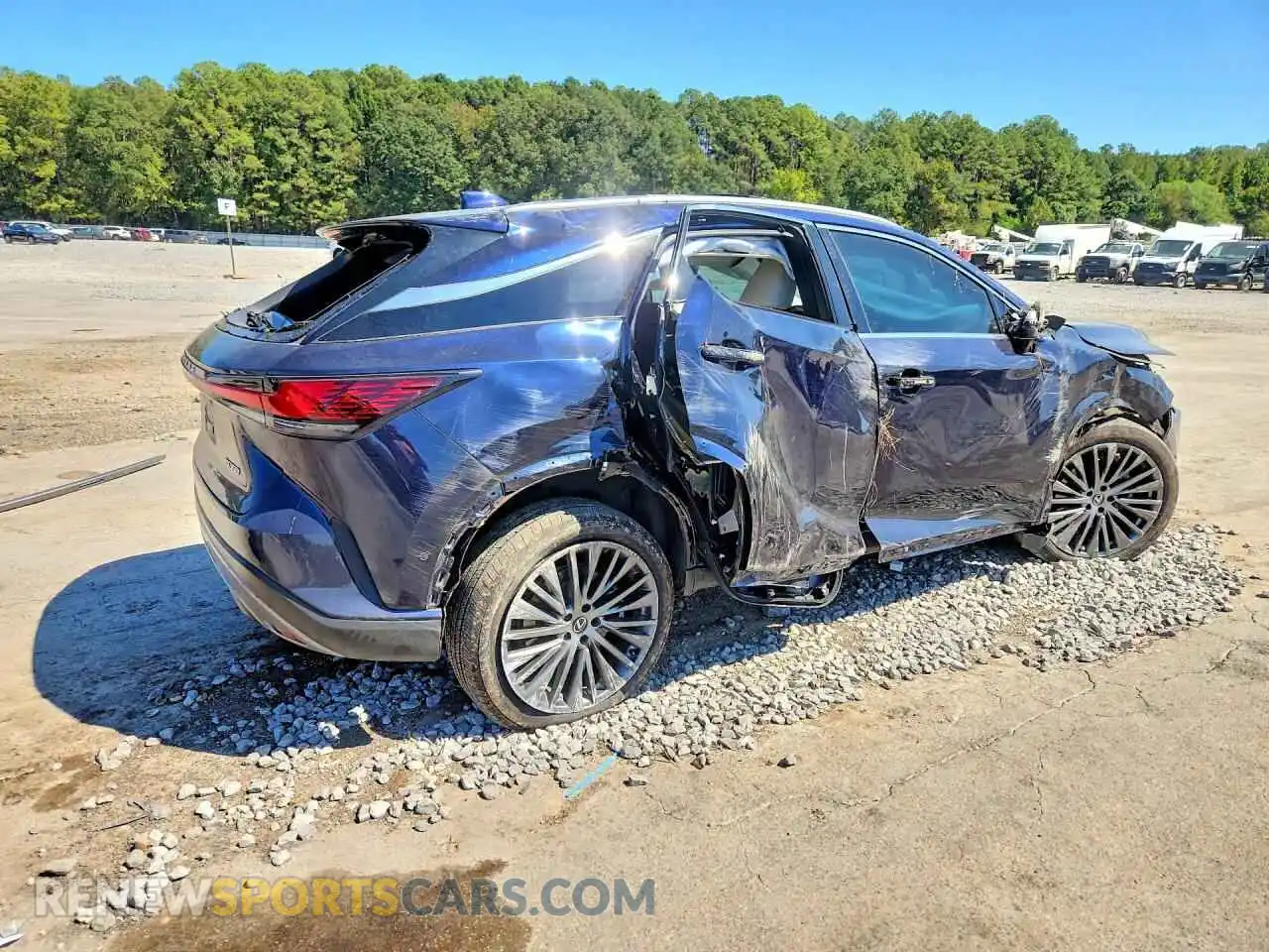 3 Фотография поврежденного автомобиля 2T2BAMBA5PC014720 LEXUS RX350 2023
