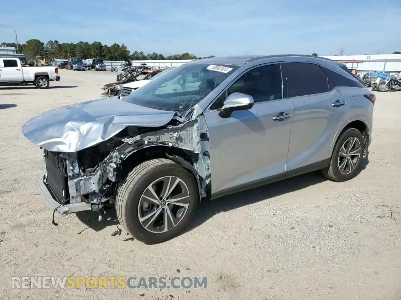 1 Photograph of a damaged car 2T2BAMBA6PC004486 LEXUS RX350 2023