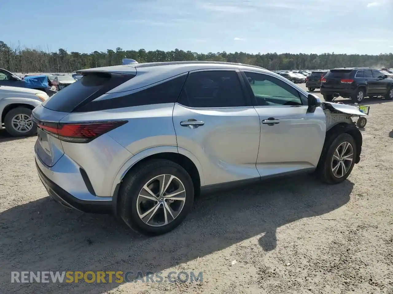 3 Photograph of a damaged car 2T2BAMBA6PC004486 LEXUS RX350 2023