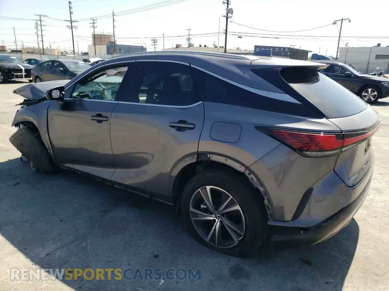 2 Photograph of a damaged car 2T2BAMBA7PC014606 LEXUS RX350 2023