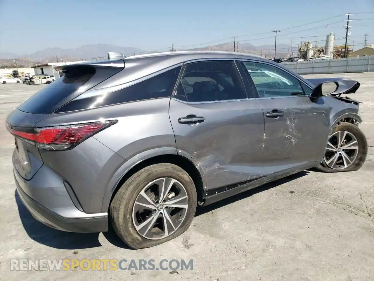 3 Photograph of a damaged car 2T2BAMBA7PC014606 LEXUS RX350 2023