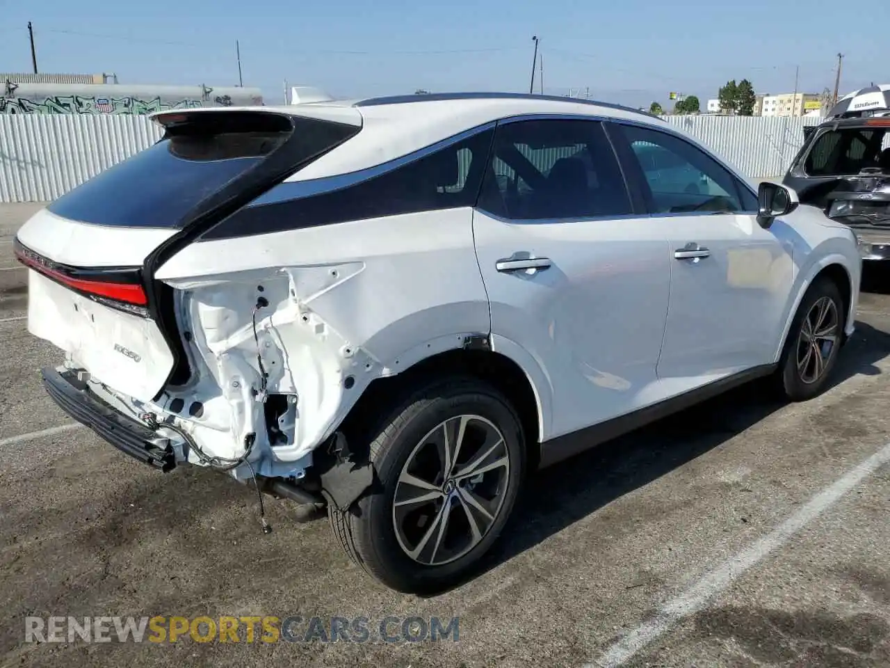 3 Photograph of a damaged car 2T2BAMBA7PC018350 LEXUS RX350 2023