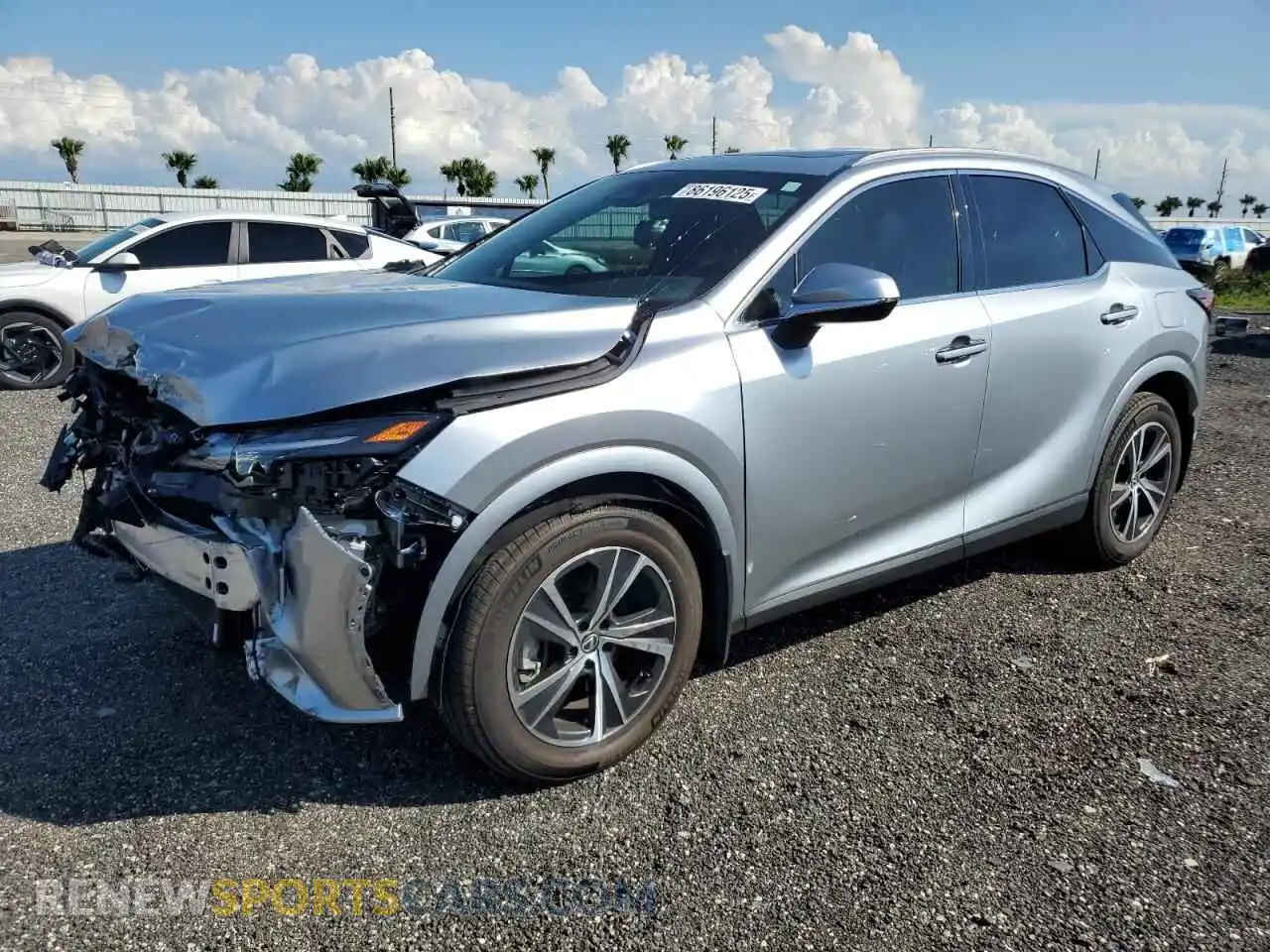 1 Photograph of a damaged car 2T2BAMBA7PC021362 LEXUS RX350 2023