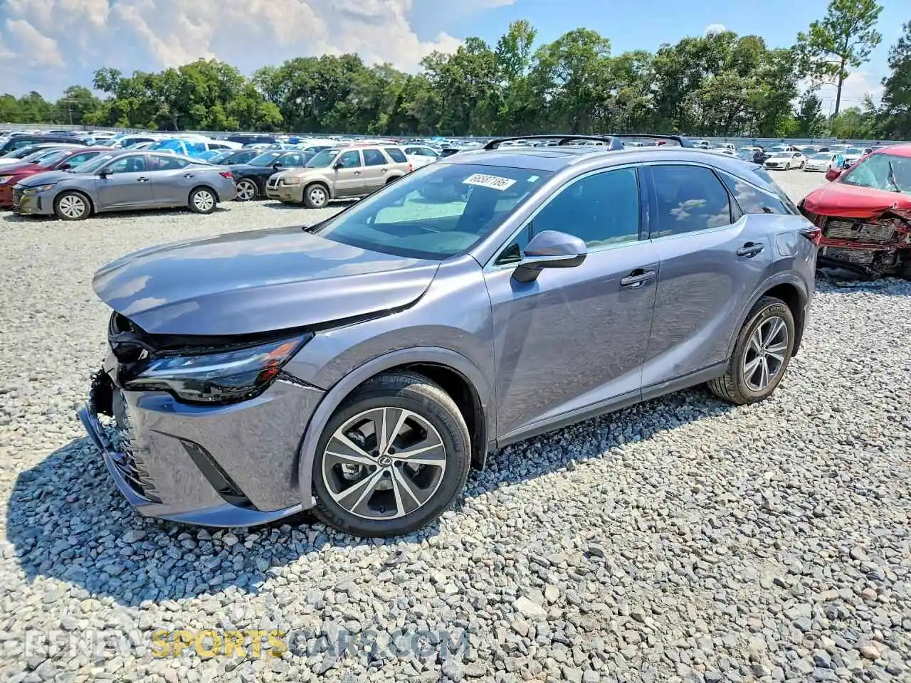 2 Photograph of a damaged car 2T2BAMBA8PC008345 LEXUS RX350 2023