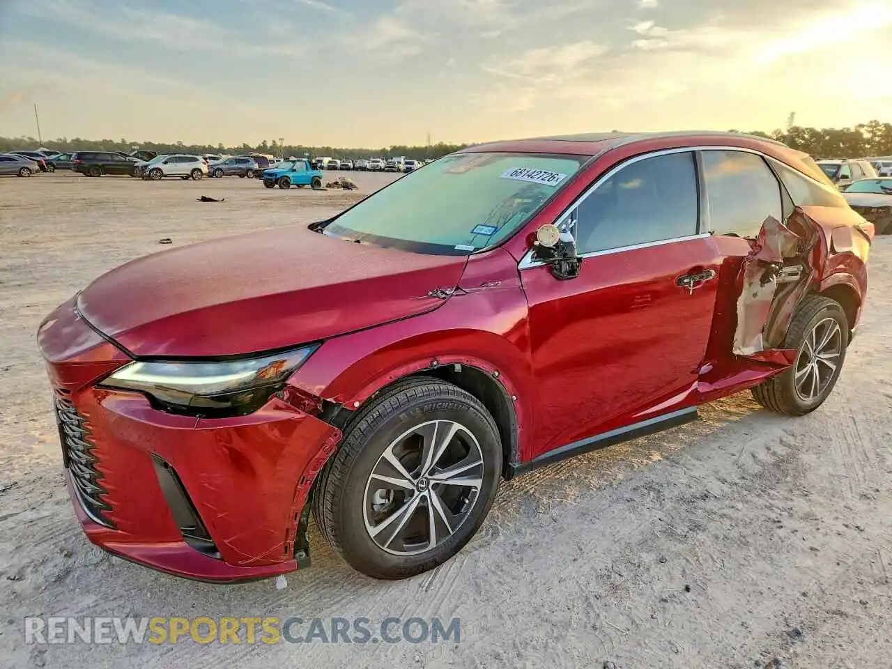 1 Photograph of a damaged car 2T2BAMBAXPC019735 LEXUS RX350 2023