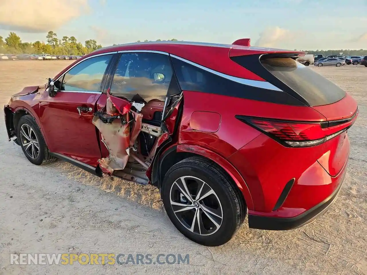 2 Photograph of a damaged car 2T2BAMBAXPC019735 LEXUS RX350 2023