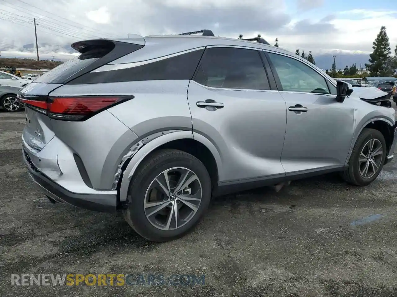 3 Photograph of a damaged car 2T2BAMBAXPC021498 LEXUS RX350 2023